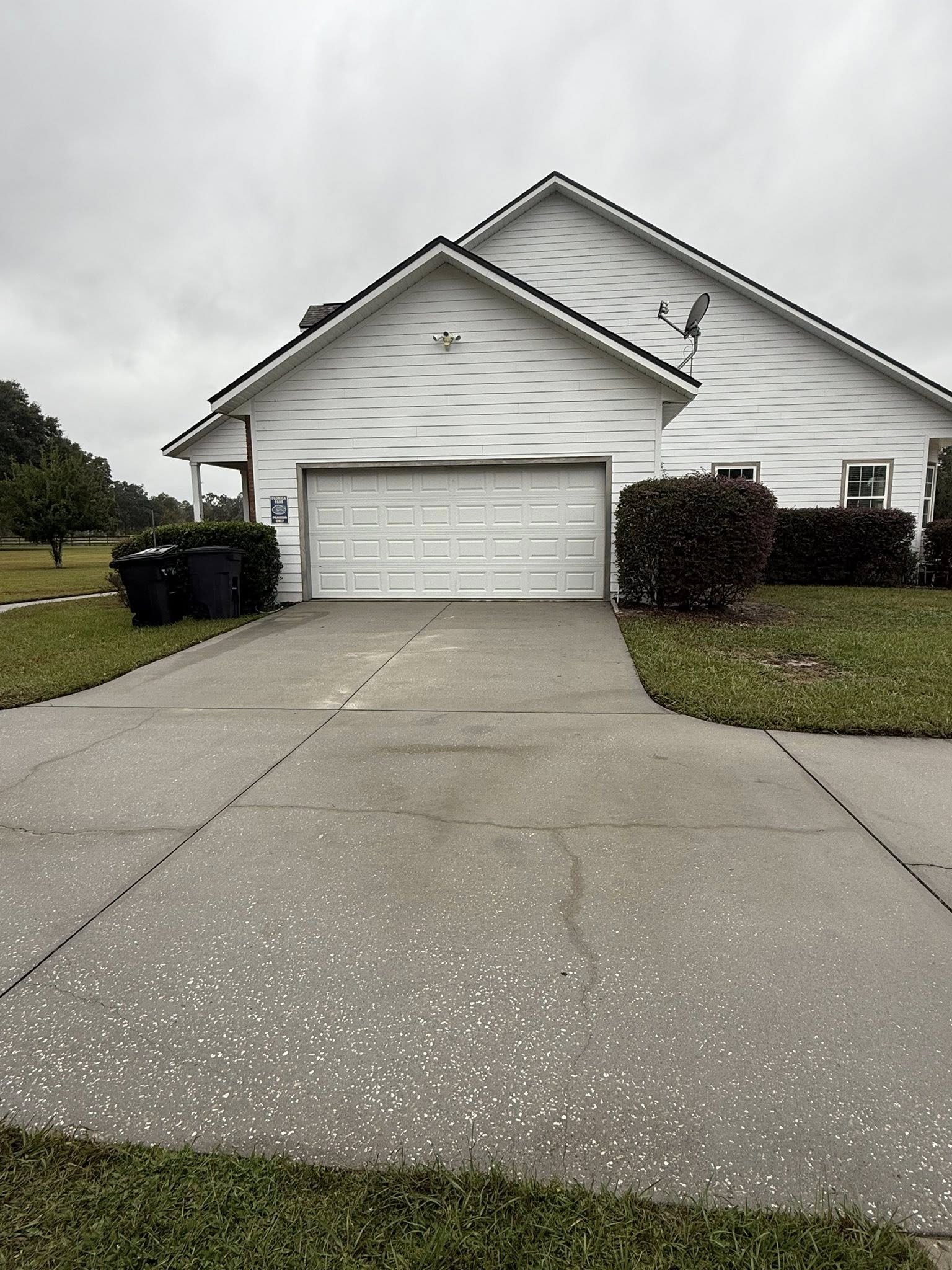 Driveway Pressure Washing